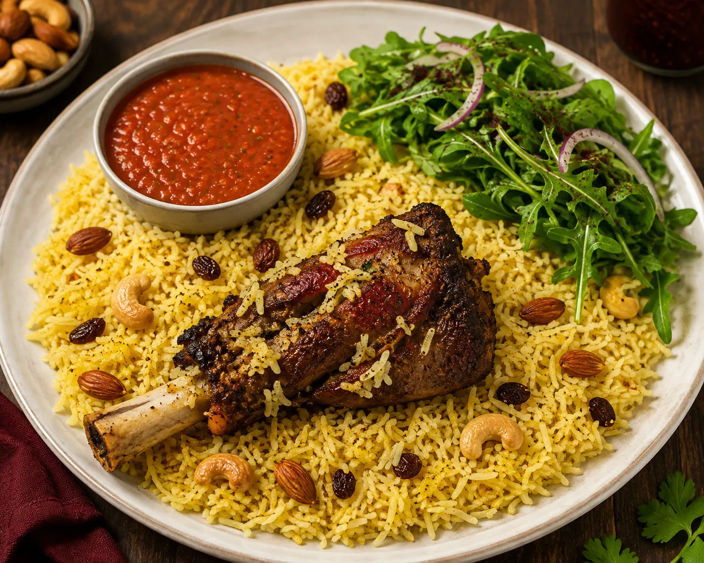 Lamb Shank Mandi