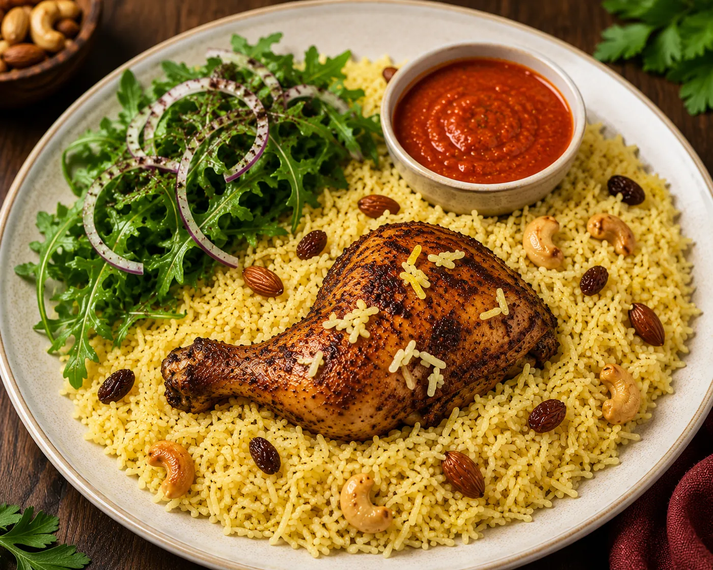 Quarter Chicken Mandi